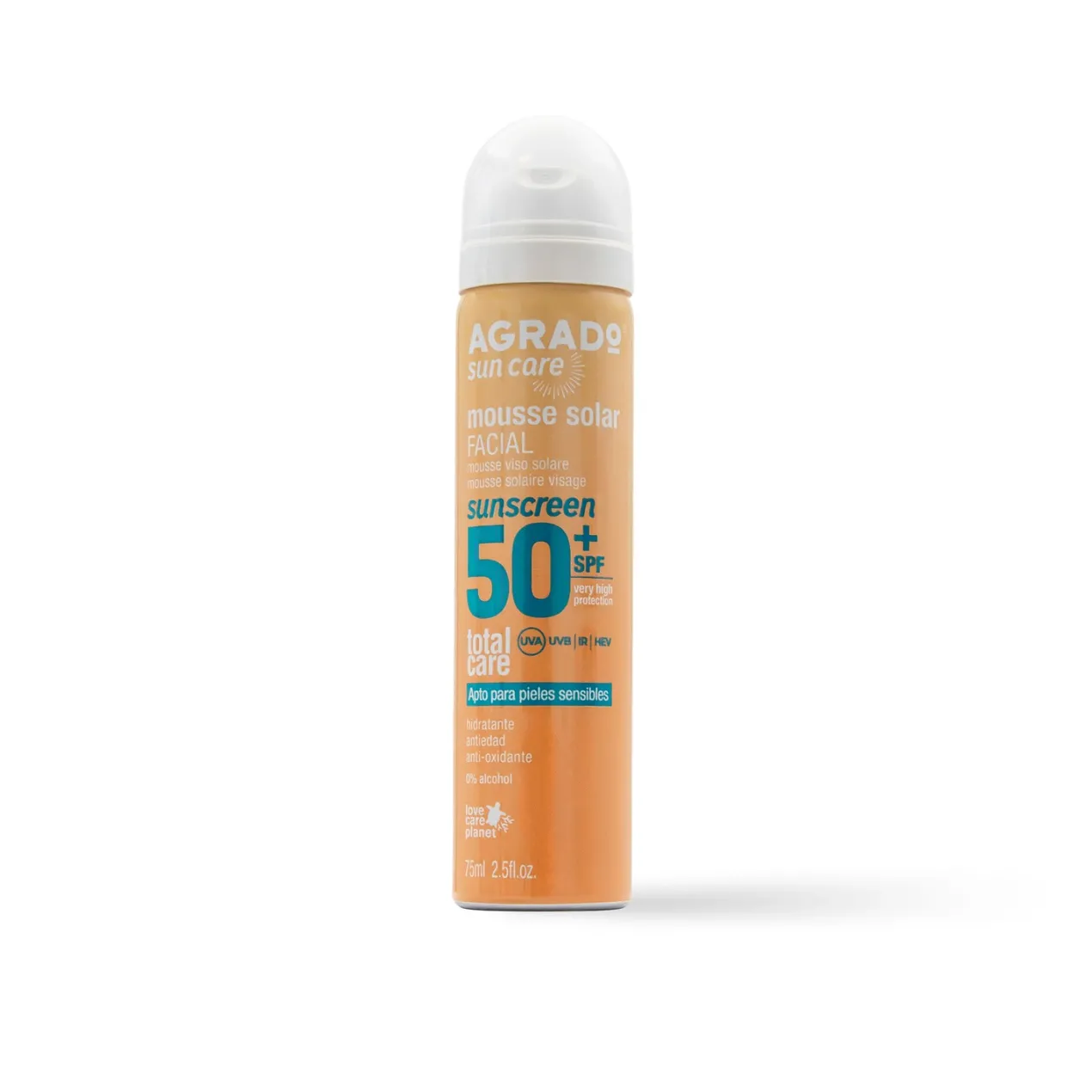 Mousse Facial Solar SPF50+