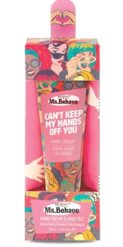 Ms. Behave Set de Crema de Manos + Lima de Uñas
