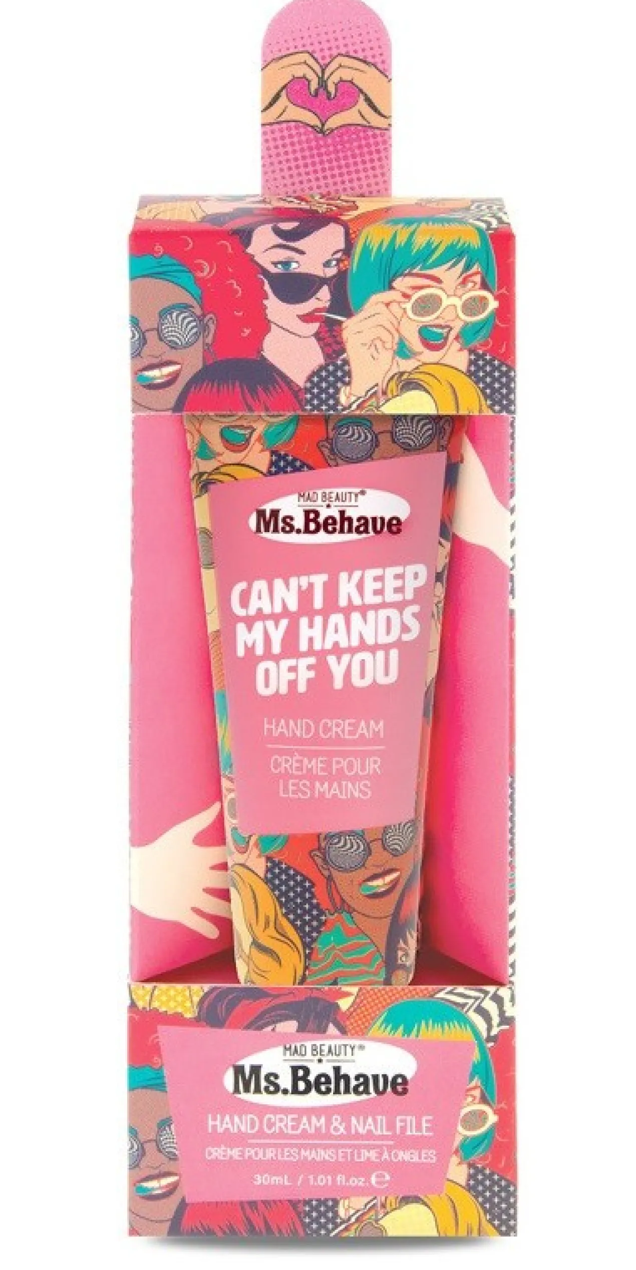 Ms. Behave Set de Crema de Manos + Lima de Uñas