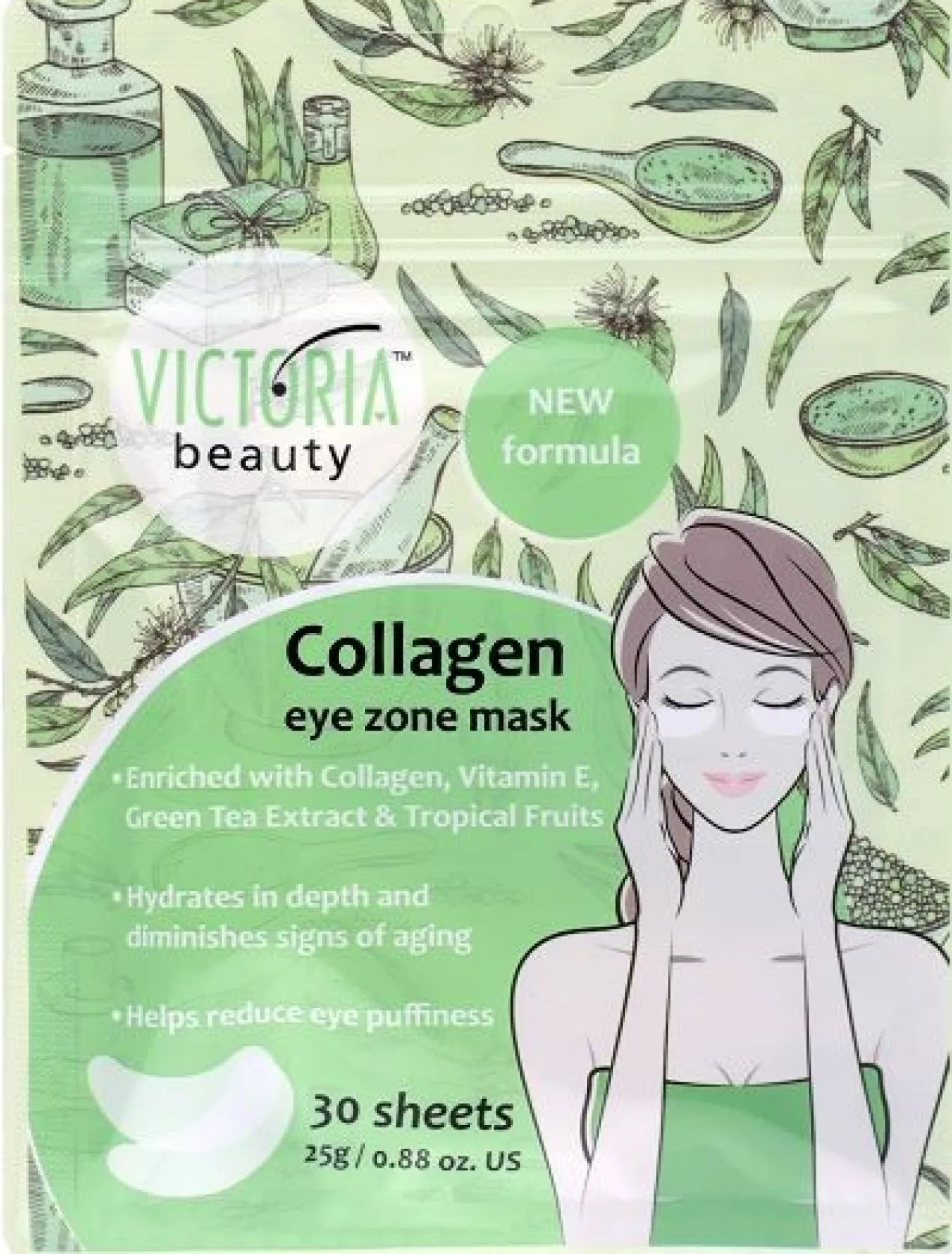 Máscara de Ojos de Colágeno