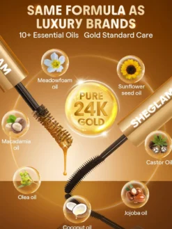 Máscara de Pestañas 24K Multieffect