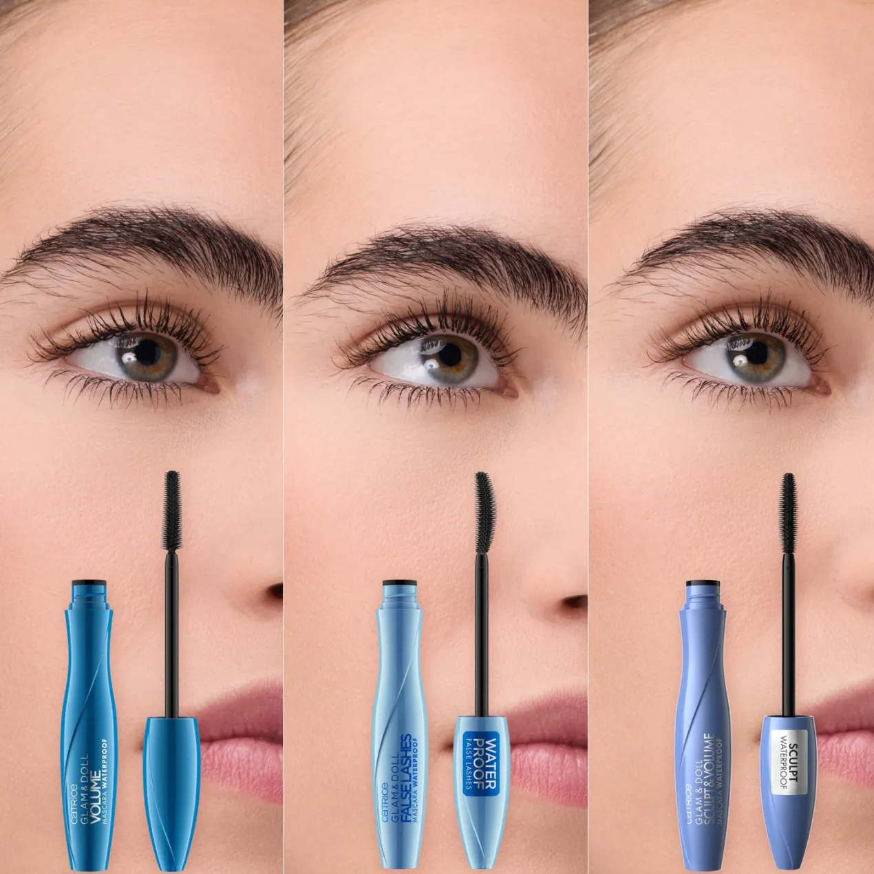 Máscara Sculpt & Volumen Waterproof Glam & Doll