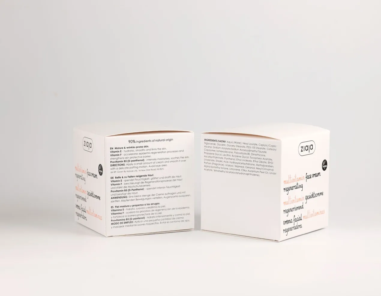Multivitaminas Crema Facial Hidratante