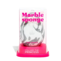 Must Have Marble Sponge Esponja de Maquillaje con Soporte Limpiador