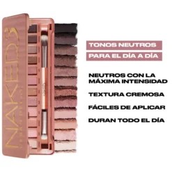 Naked 3 Palette Paleta de sombras de ojos