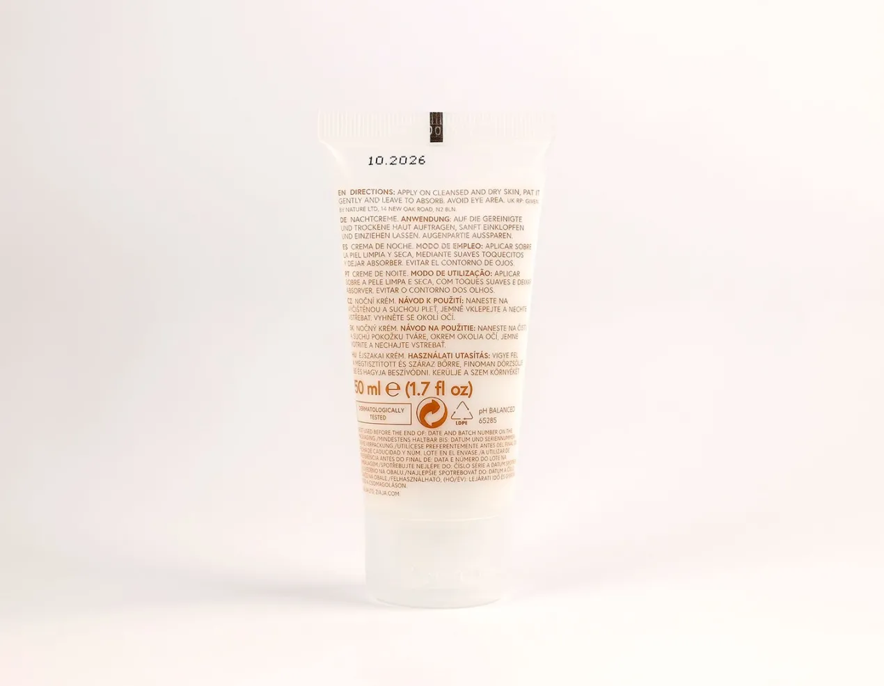 Natural Care Crema de Noche