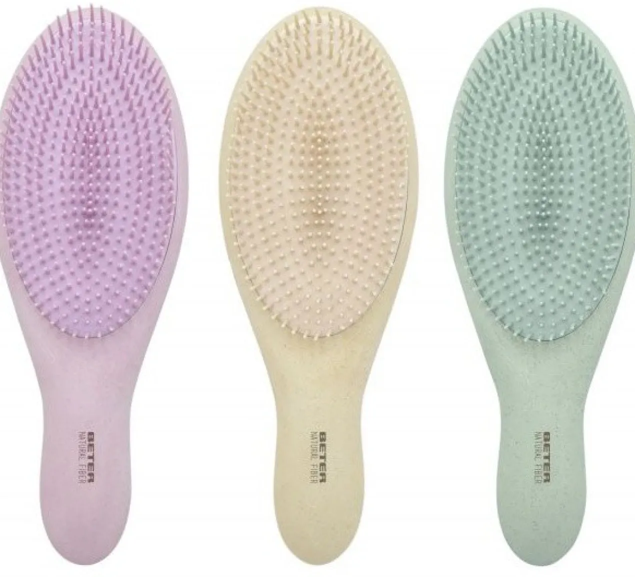 Natural Fiber Cepillo Desenredante