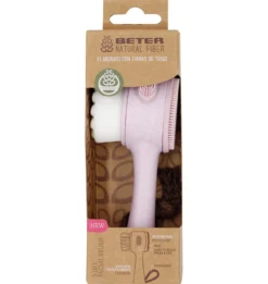 Natural Fiber Cepillo Masaje Facial 2 en 1