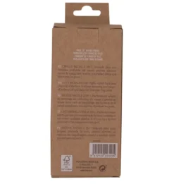 Natural Fiber Cepillo Masaje Facial 2 en 1