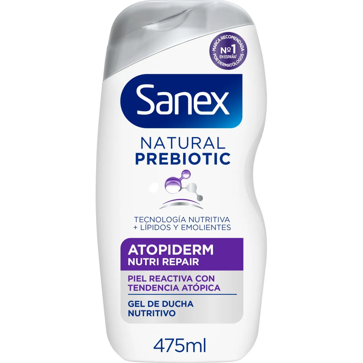 Natural Prebiotic Atopiderm Nutri Repair Gel de ducha o baño nutritivo