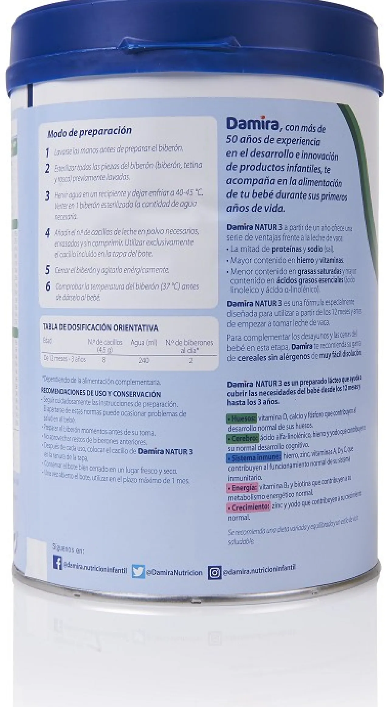 Natur 3 Leche para Lactantes