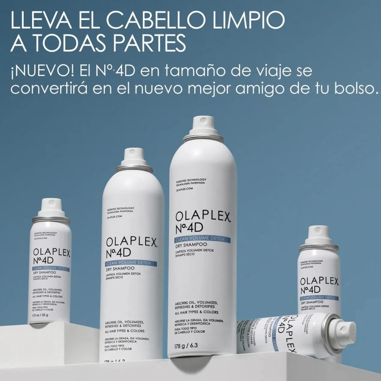 Nº4D Clean Volume Detox Champú Seco