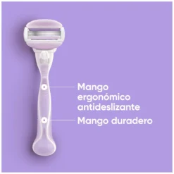 Neceser Venus Comfortglide Maquinilla + Recambios + Soporte Ducha