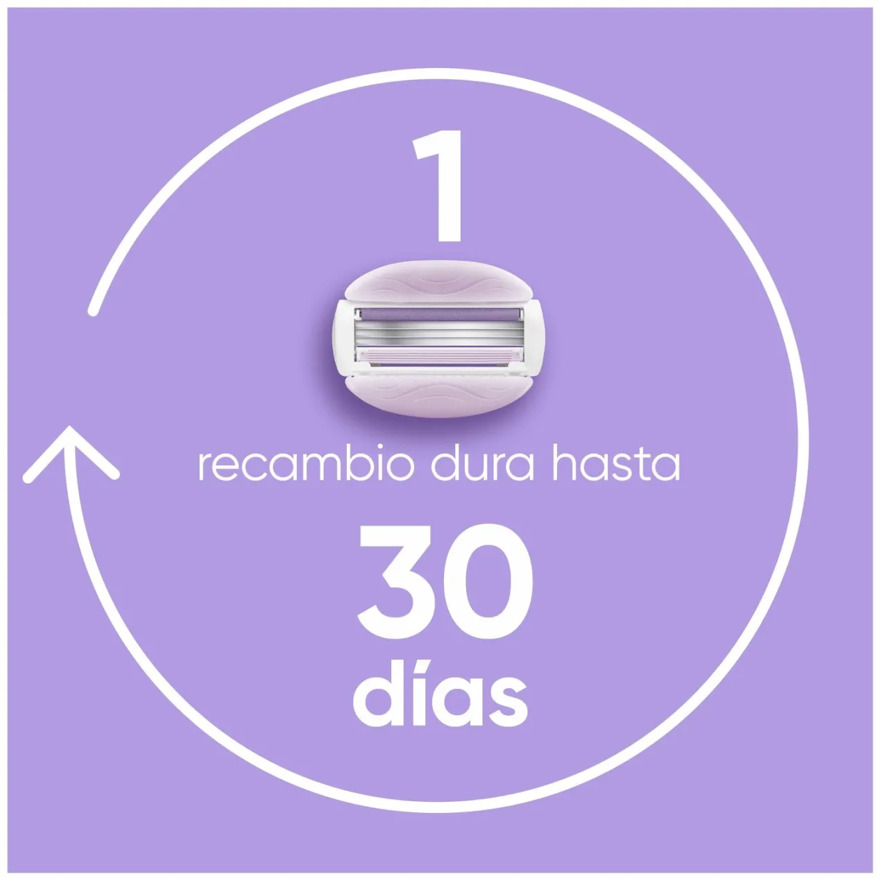 Neceser Venus Comfortglide Maquinilla + Recambios + Soporte Ducha