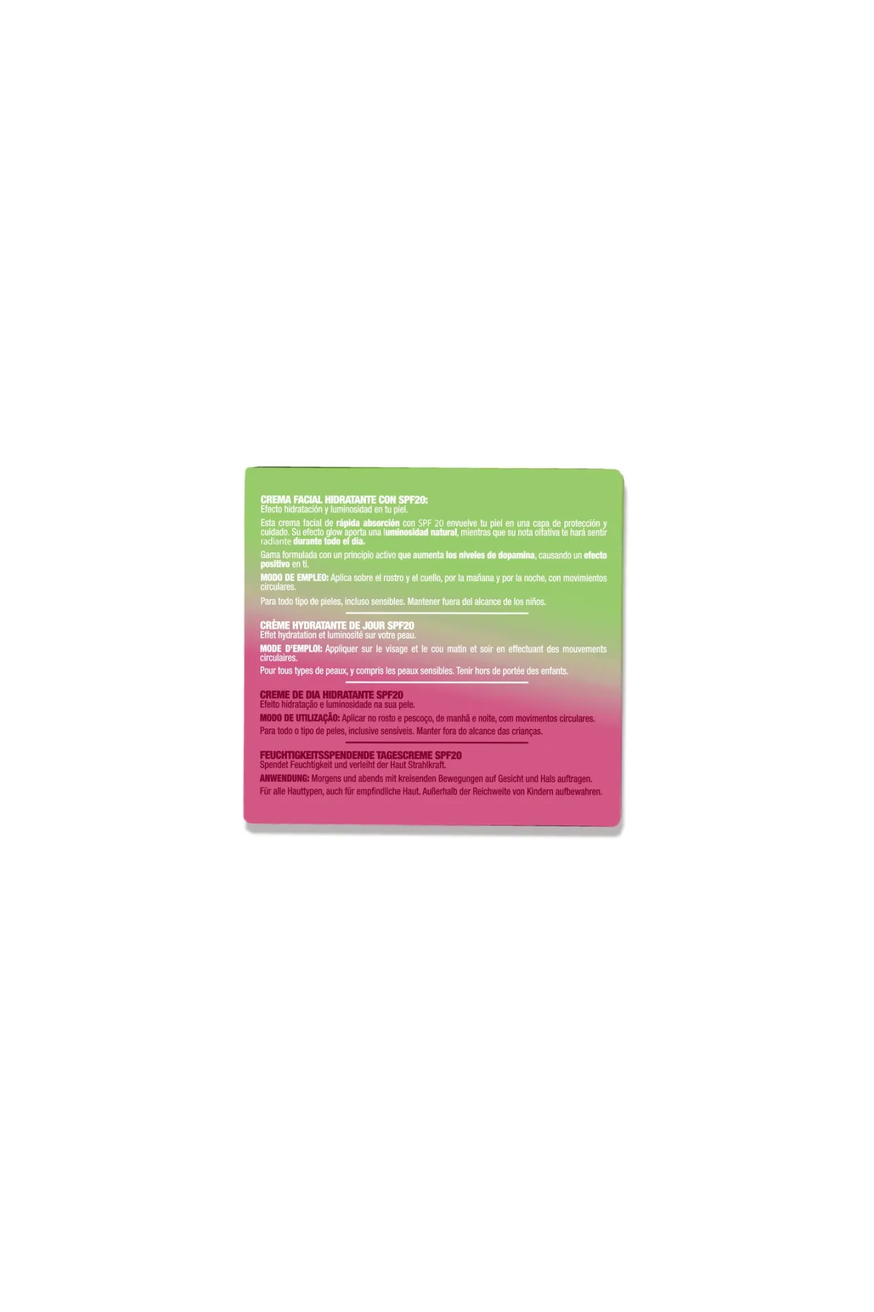 NeuroBeauty Crema Facial SPF20