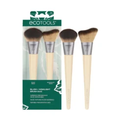 New Natural Set de Brochas Blush & Highlight