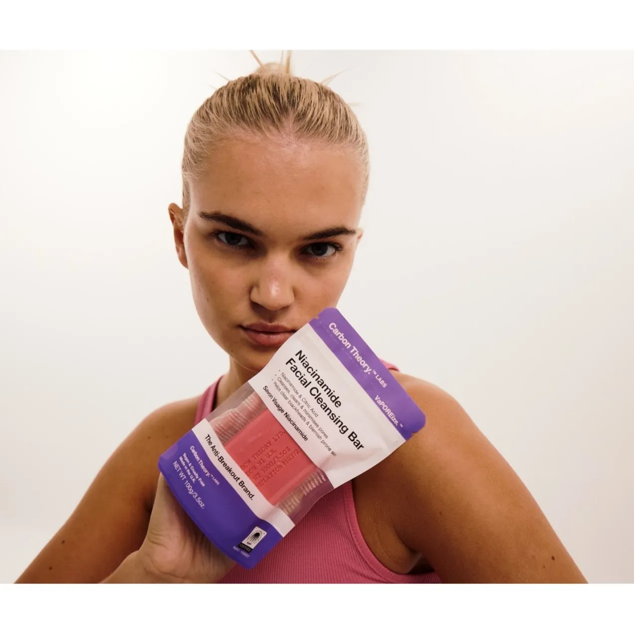Niacinamide Facial Cleansing Bar Barra Limpiadora Facial con Niacinamida