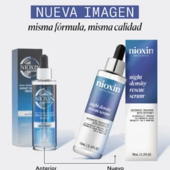 Night Density Rescue Serum Antioxidante Densificador del Cabello