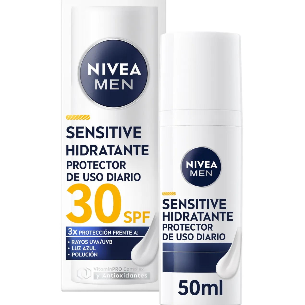 Nivea MEN Sensitive Crema Hidratante SPF30