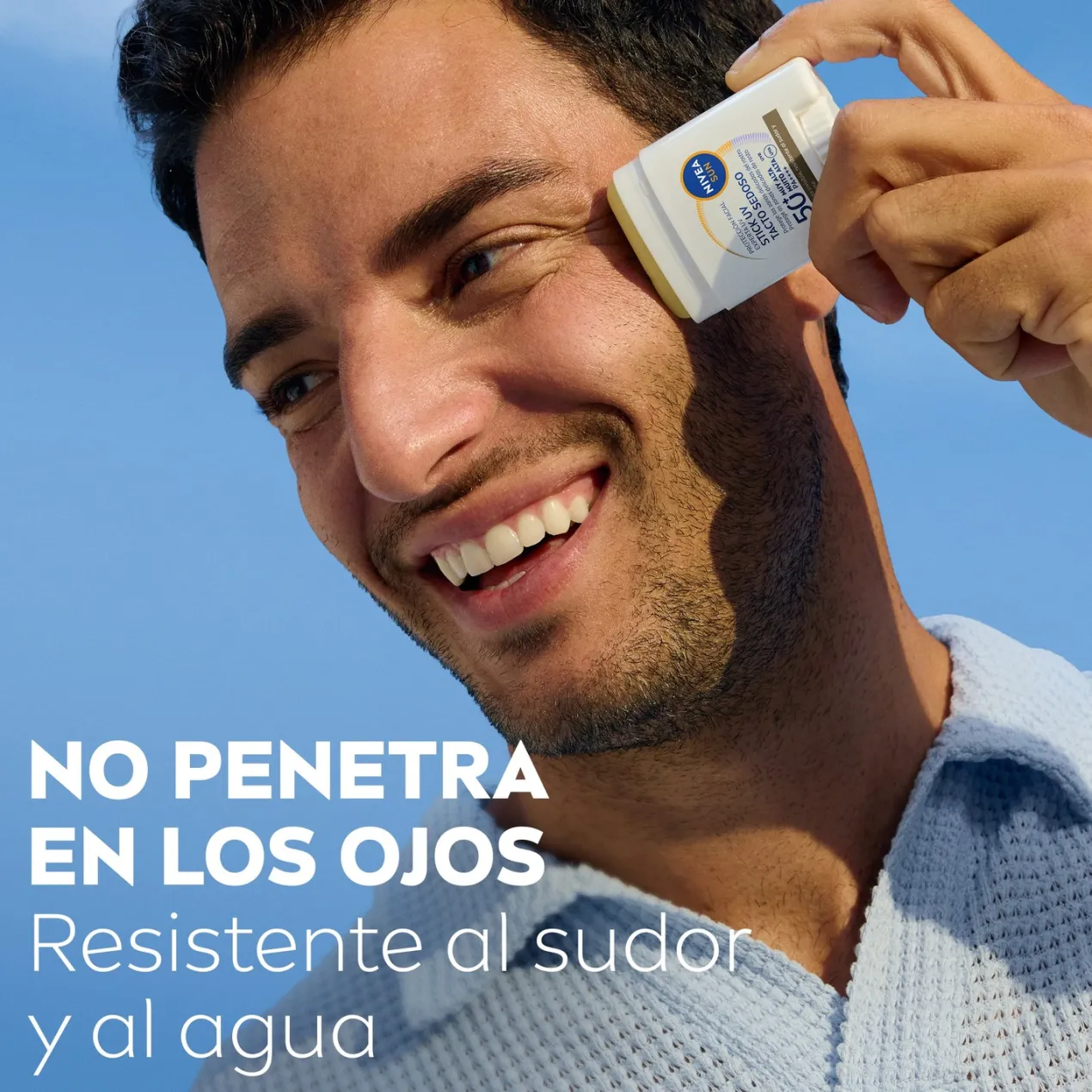 Nivea Sun Protección Facial Stick UV SPF50+ Tacto Sedoso