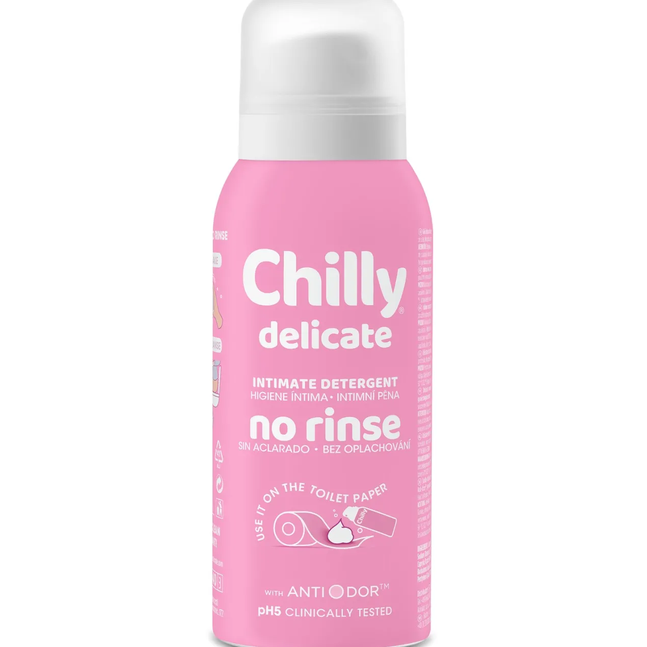 No Rinse Delicado Espuma Íntima Sin Aclarado