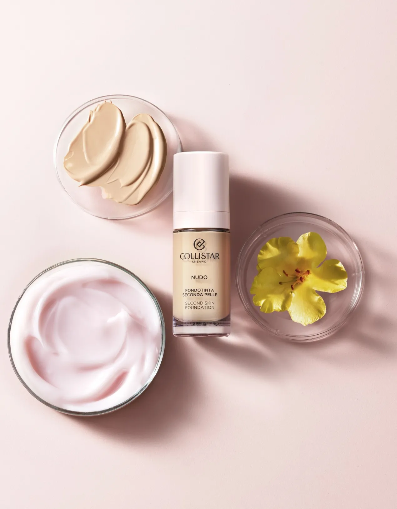 Nudo Fondo de Maquillaje Segunda Piel SPF15