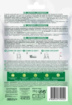 Nutri Bomb Mascarilla Nutritiva Reparadora Leche de Almendra