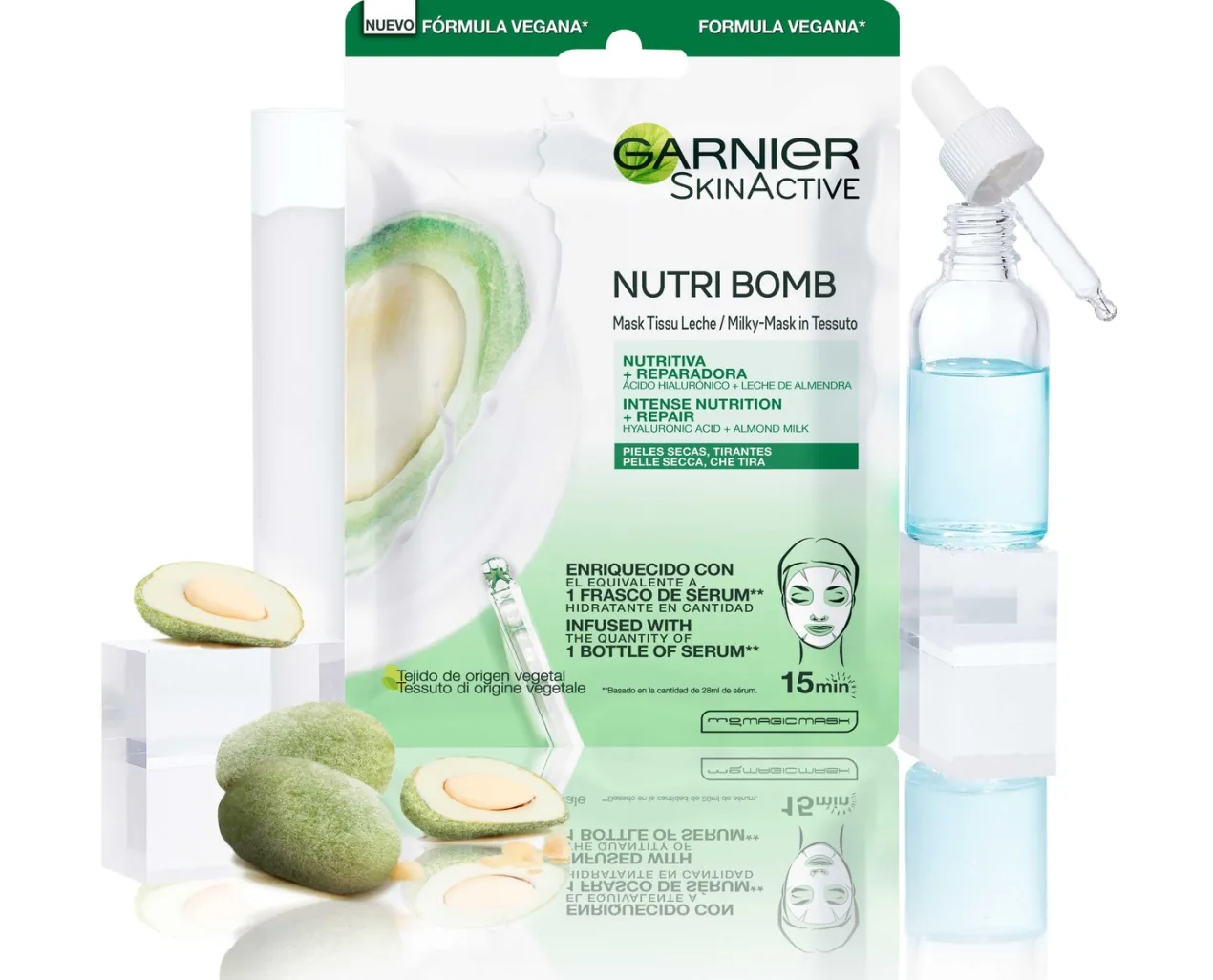 Nutri Bomb Mascarilla Nutritiva Reparadora Leche de Almendra