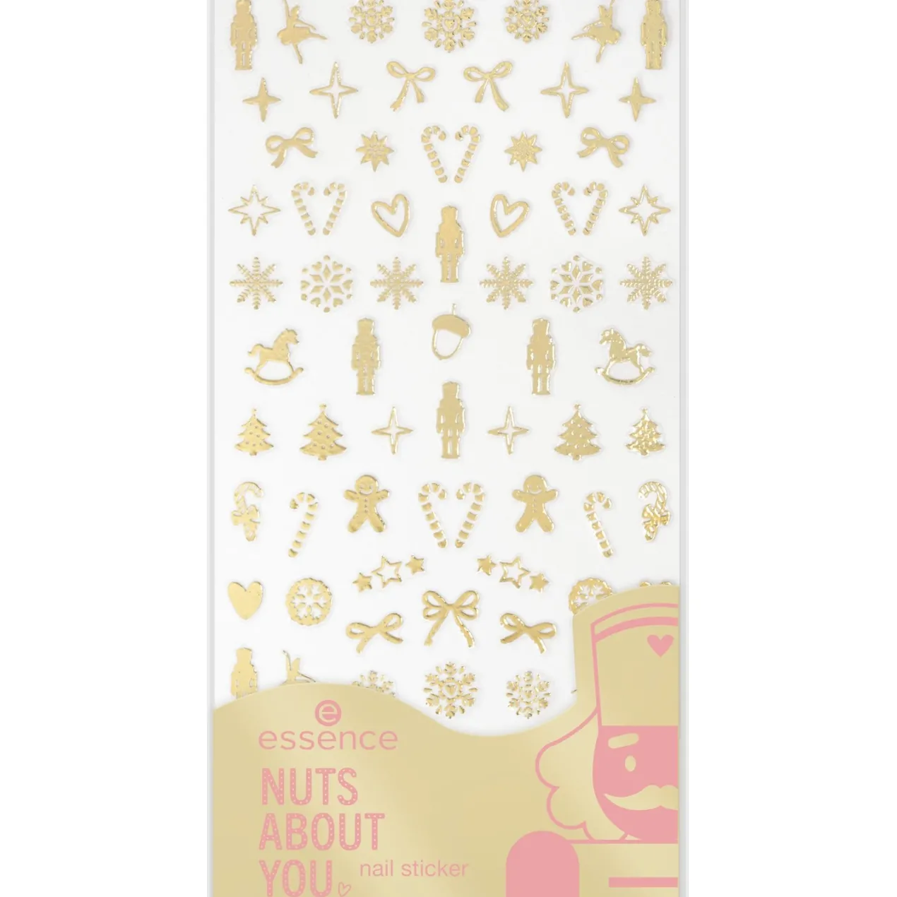 Nuts About You Pegatinas Uñas