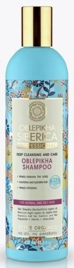 Oblepikha Champú para cabello normal y graso