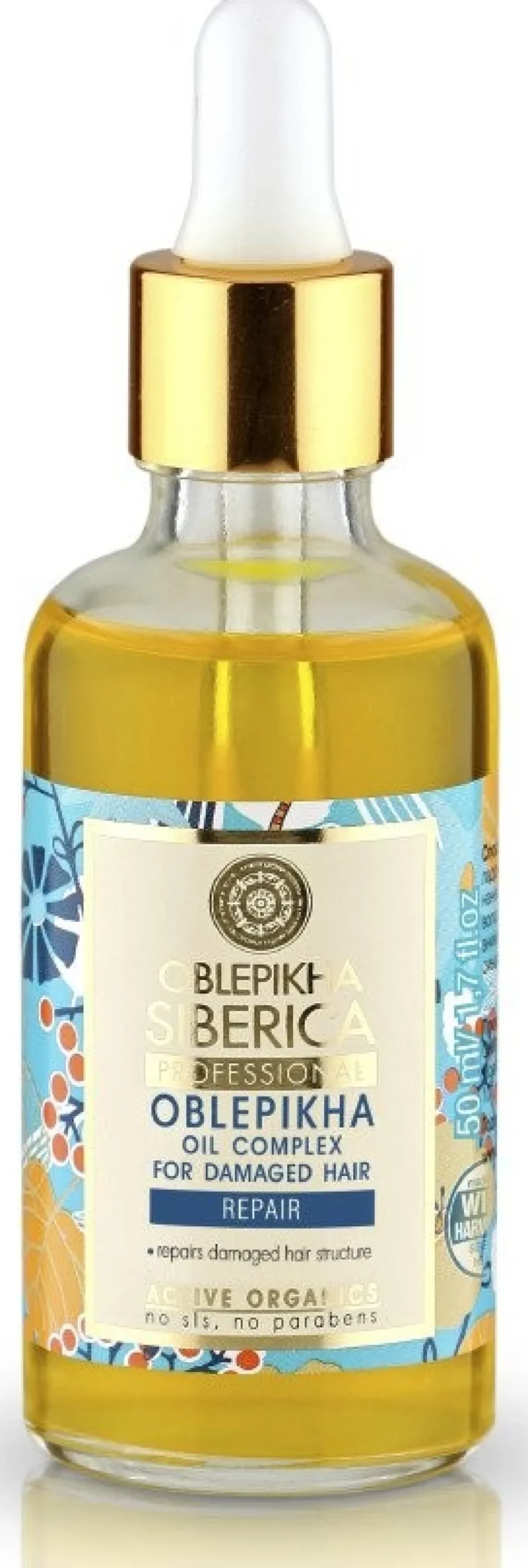 Oblepikha Complejo de Aceites Cabellos Dañados