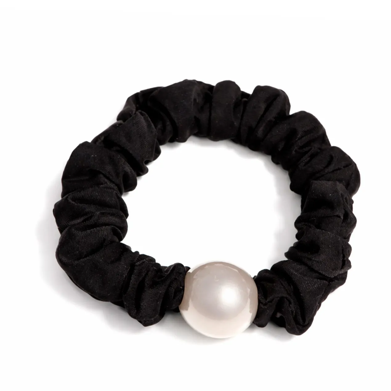 Oh My Hair Coletero Scrunchie Pearl