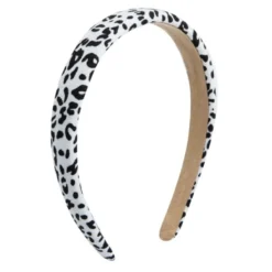Oh My Hair Diadema Animal Print White Leopard