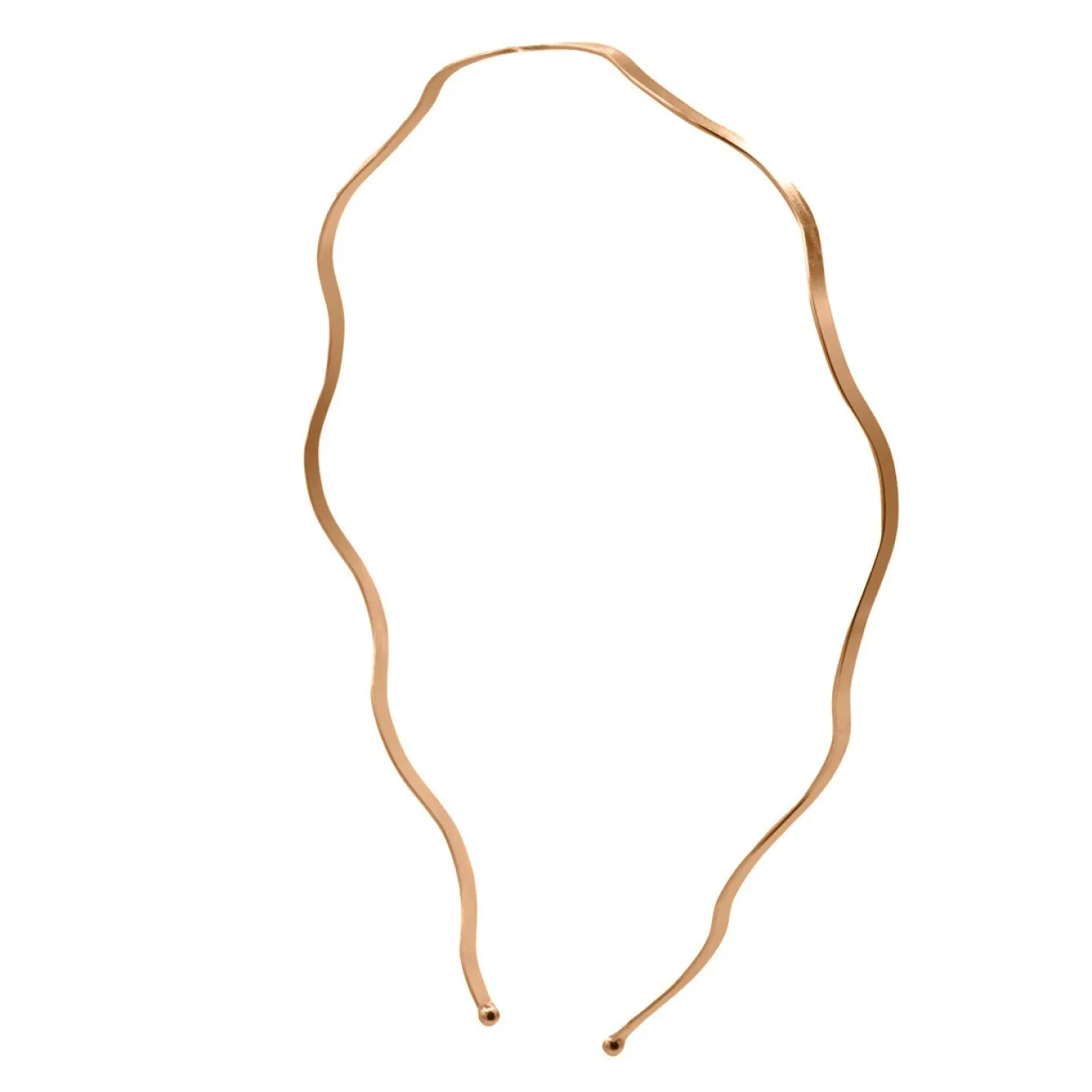 Oh My Hair Diadema Onda Grande Dorada