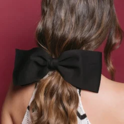 Oh My Hair Lazo Negro Fino