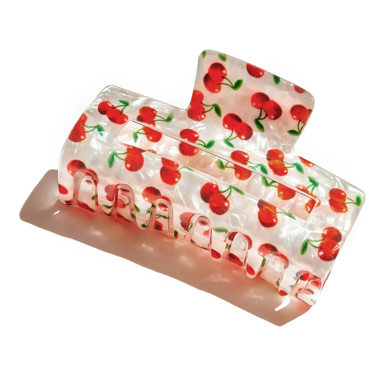 Oh My Hair Pinza Rectangular Estampada