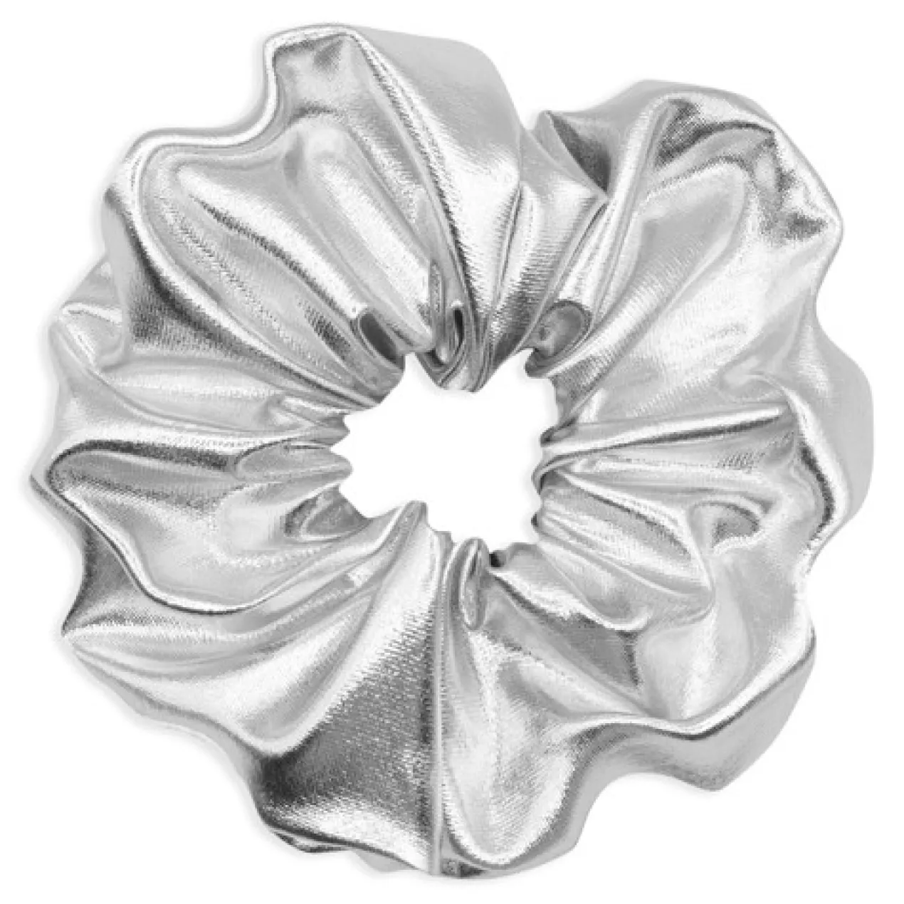 Oh My Hair Scrunchie Silver