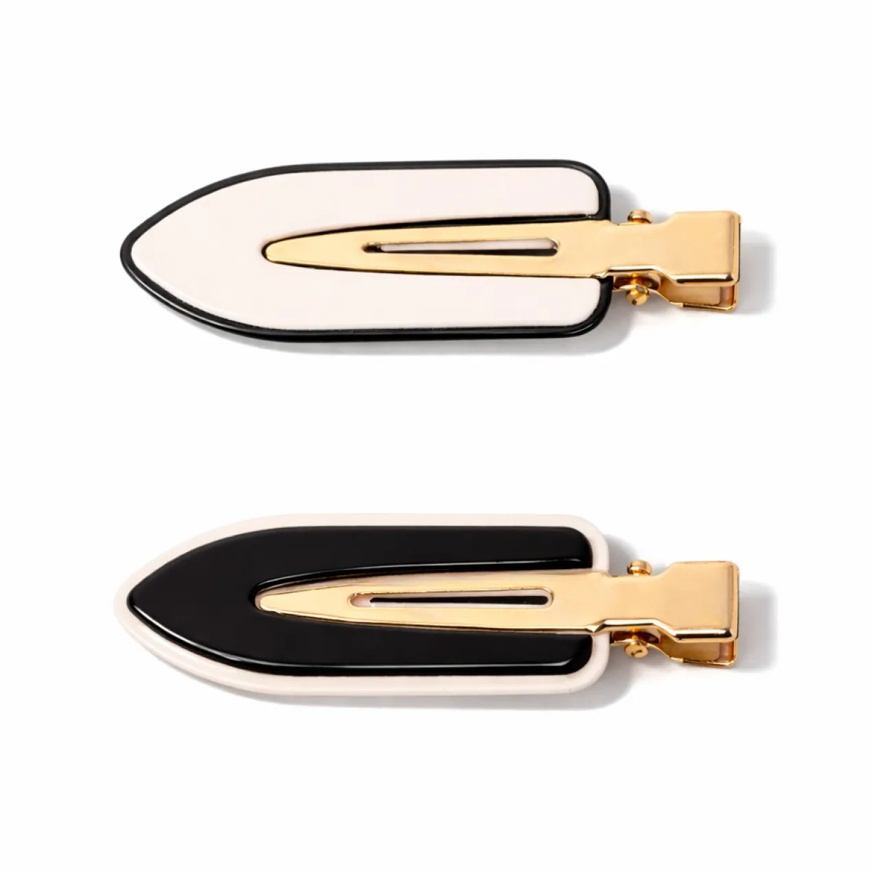 Oh My Hair Set 2 Pinzas Antimarcas Black Tie