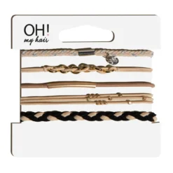 Oh My Hair Set Gomas con Abalorios