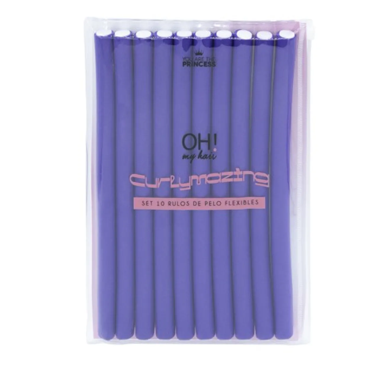 Oh My Hair Set Rulos de Pelo Flexibles para Rizos Definidos