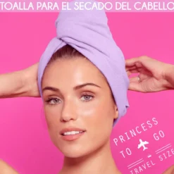 Oh My Hair Toalla para el Secado del Cabello Travel Size
