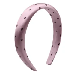 Oh My Hair Diadema Velvet Hearts Rosa