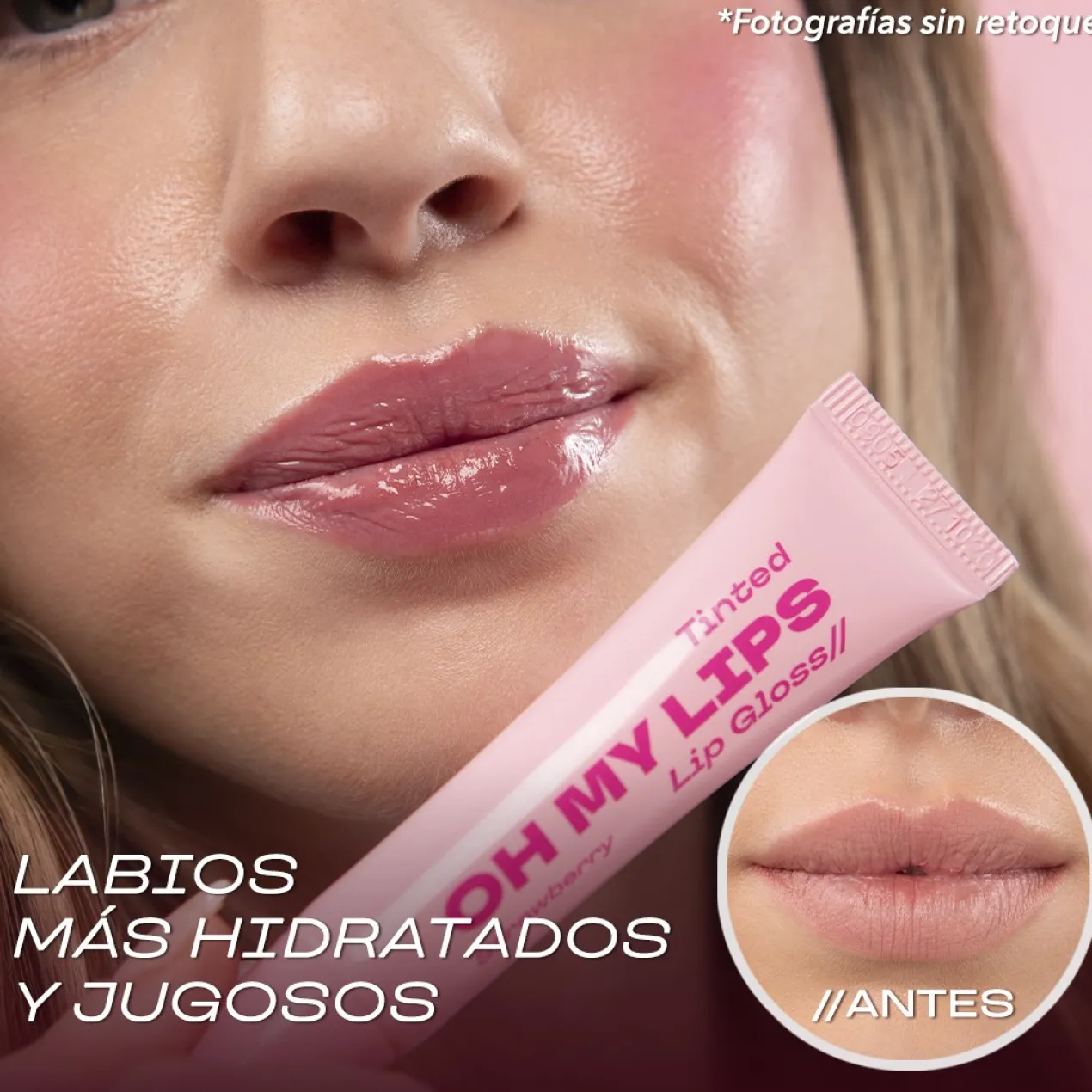 Oh My Lips Tinted Lip Gloss Fresa