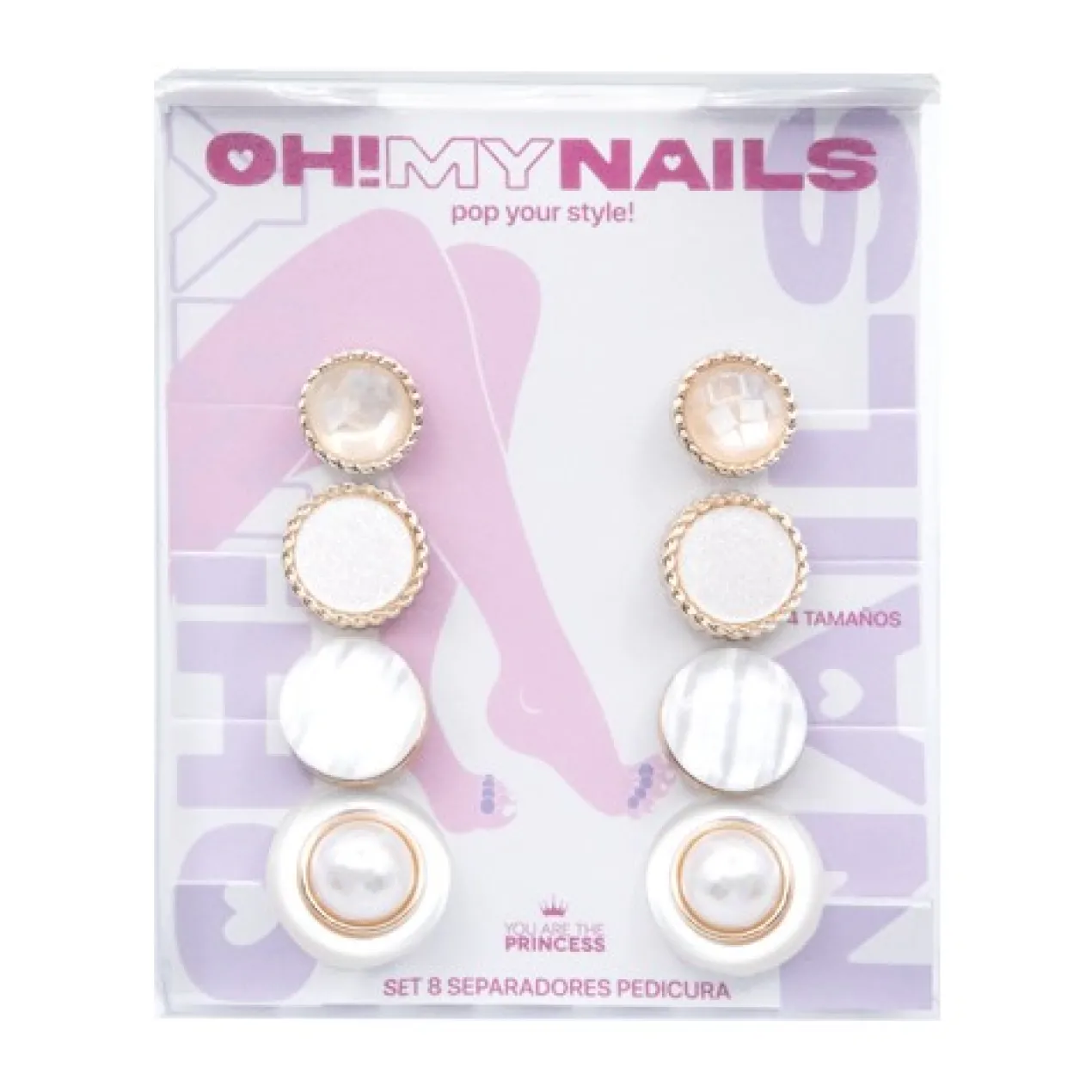 Oh My Nails Set 8 Separadores Pedicura