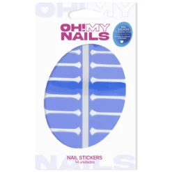 Oh My Nails Stickers Termoaction Azul