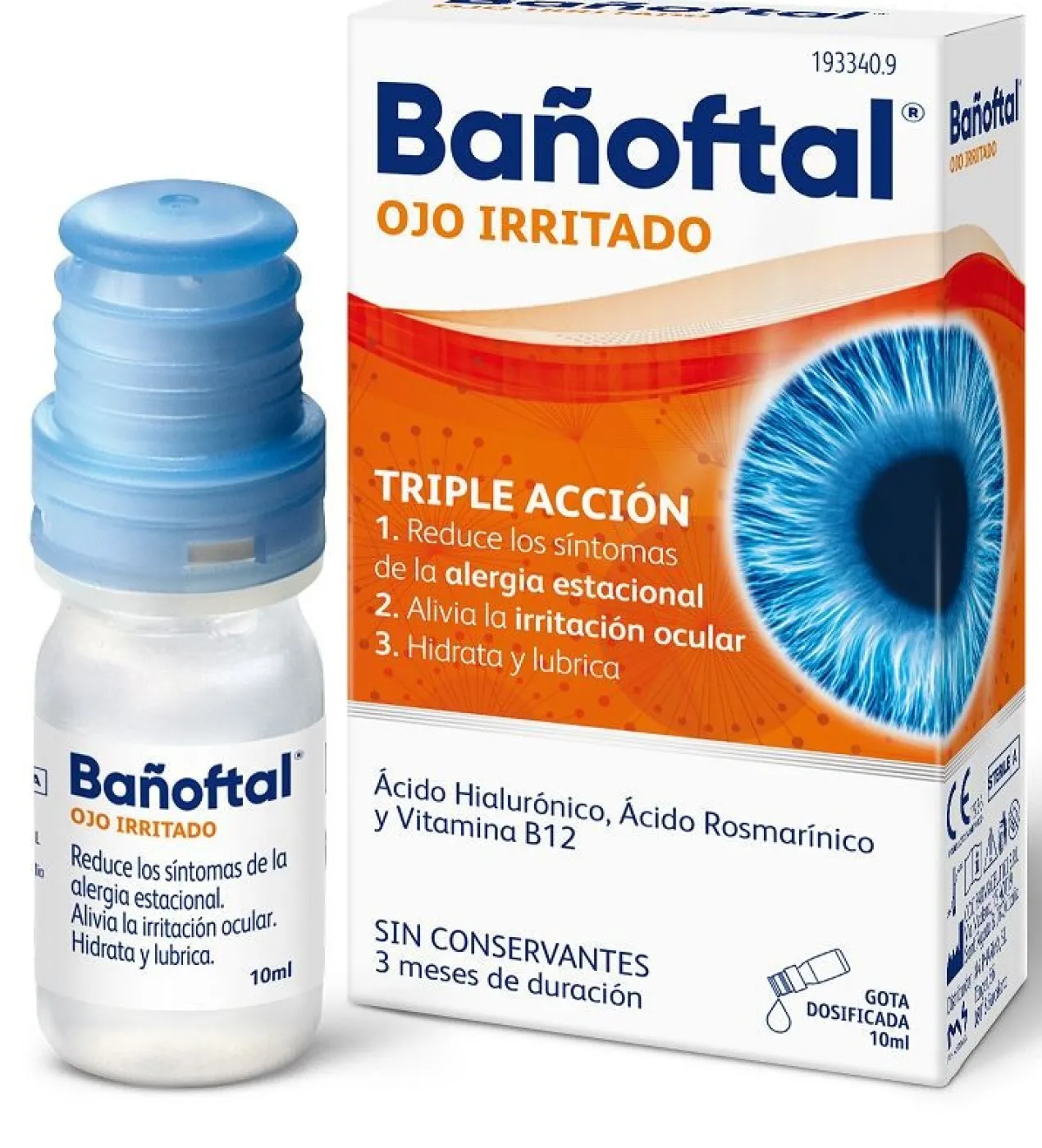 Ojo Irritado Triple Acción