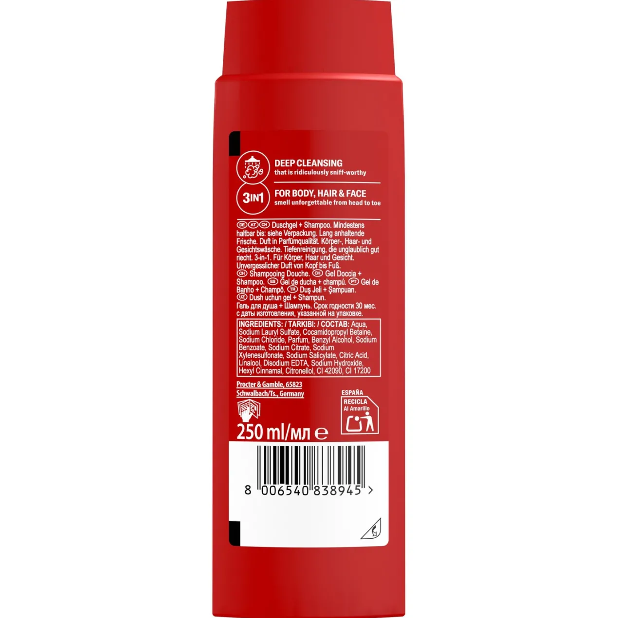 Old Spice Captain Bolsa De Viaje Set De Regalo