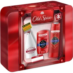 Old Spice Captain Caja de Metal Set de Regalo