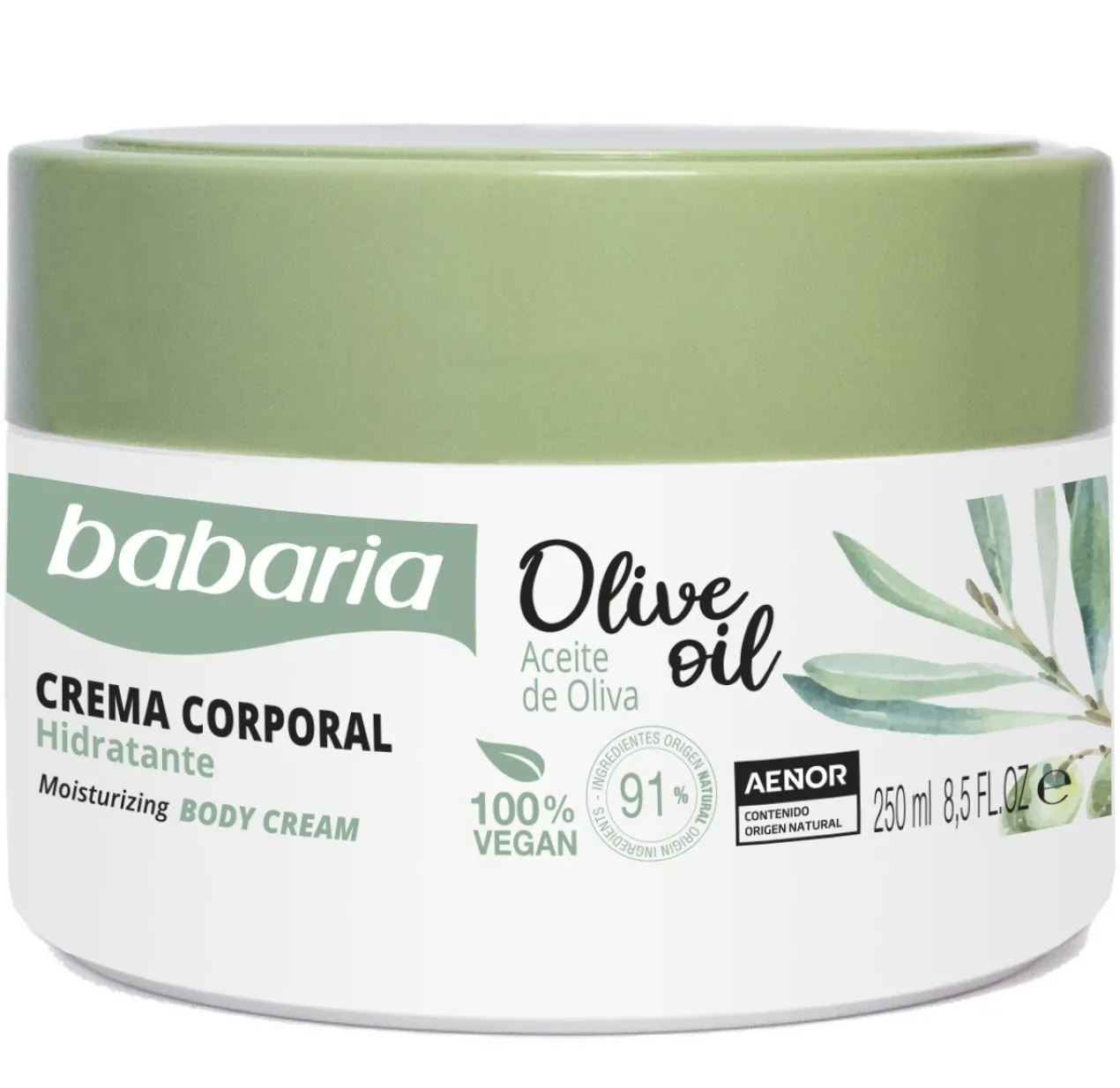 Olive Oil Crema Corporal Hidratante