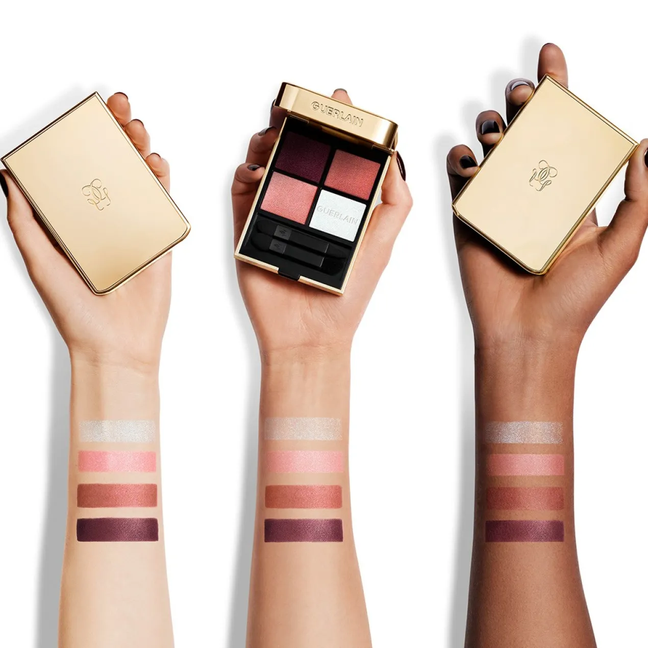 Ombres G 458 Aura Glow Sombras de ojos en 4 tonos Edición limitada